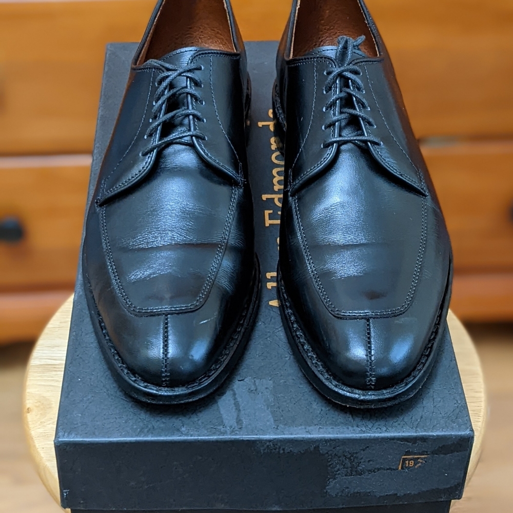 Allen Edmonds Delray Black Sz 10 A w/Original Box  